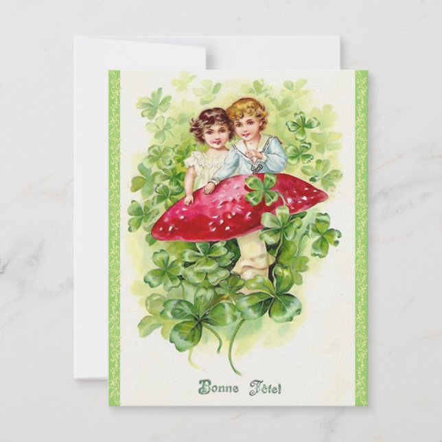 Niedliche St. Patrick's Day Party Einladungen! Einladung (Vorderseite)