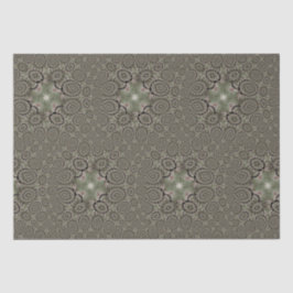 Niedliche Star Sage Green und Black Tissue Paper Seidenpapier