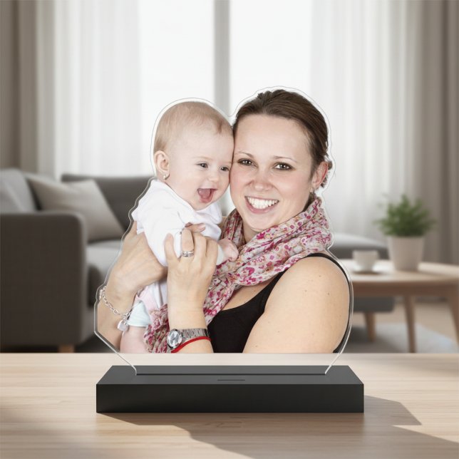 Niedliche Statuetten für  Acrylic Foto Cutout Freistehende Fotoskulptur (Cute Custom Acrylic Photo Statuettes Cutout)