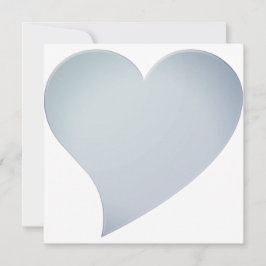 Niedliche, staubige, blaue Valentiner Tageskarte