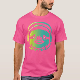 Niedliche Steckdose mit Kopfhörer T-Shirt