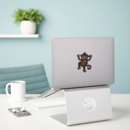 Niedliche Sticker für Jungtiere der Affen