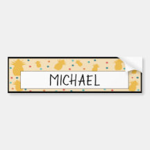 Niedliche Sticker-Schreibtischtoppers