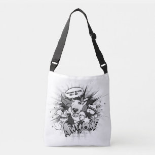 Niedliche Stier-Terriertasche "fantastisch " Tragetaschen Mit Langen Trägern