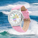 niedliche Strandfreunde geben Mädchen ihren Namen Armbanduhr<br><div class="desc">niedliche Meerjungfrau-Liebhaber geben Mädchen ihren Namen</div>