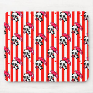 Niedliche Streifen Mousepad