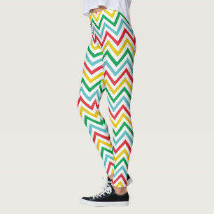 Niedliche Streifen Muster - Angesagte Retrospitze Leggings
