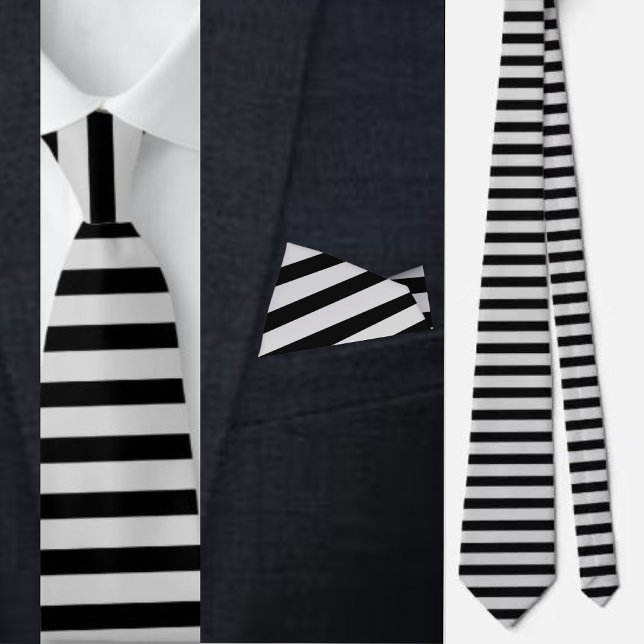 Niedliche Streifen Muster Necktie Krawatte (Von Creator hochgeladen)