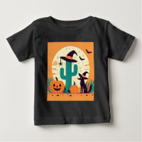 Niedliche, südwestliche Halloween-Wüste/Kakteen