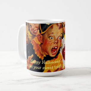 Niedliche süßer Zahn-Tasse Halloweens Kaffeetasse