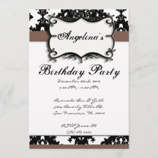 NIEDLICHE Süßigkeiten Geburtstagsparty Einladung