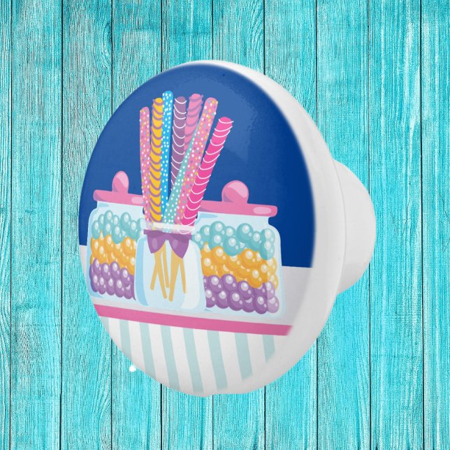 niedliche Süßigkeiten Liebhaber Küche Shop Dekorat Keramikknauf (Von Creator hochgeladen)