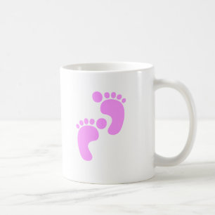 Niedliche Sweet Footstep Funny Shirt Tasse