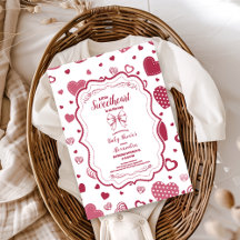 Niedliche Sweetheart Valentine's Day Babydusche