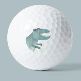 Niedliche T-Rex Dinosaur Golfbälle