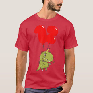Niedliche T-Rex Fairy - 12. Geburtstag - Kinderbal T-Shirt