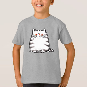 Niedliche Tabby Cat - Kawaii Kitty für Katzenliebh T-Shirt