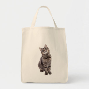 Niedliche Tablettenkatze Tragetasche