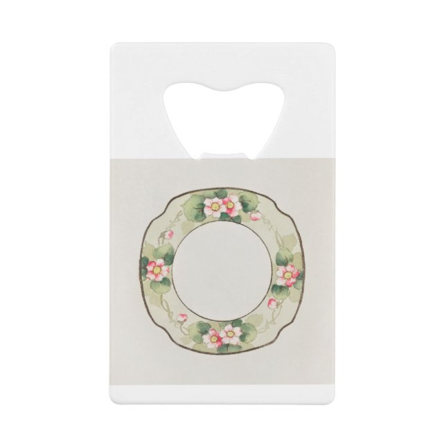 Niedliche Tafel japanisches Gemälde von Noritake F Geldbeutel Flaschenöffner (Vorderseite)