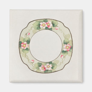 Niedliche Tafel japanisches Gemälde von Noritake F Magnet