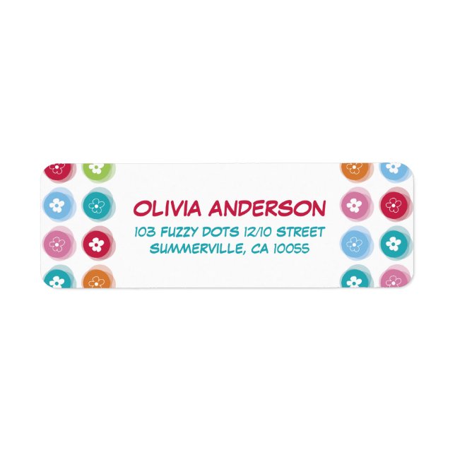 Niedliche Tageszeitungen und farbenfrohe verschwom (Vorne)