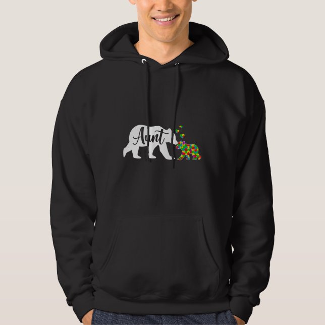 Niedliche Tantentautismus Sensibilisierungskampagn Hoodie (Vorderseite)