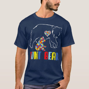 Niedliche Tantentraube Autismus Bewusstsein T-Shirt