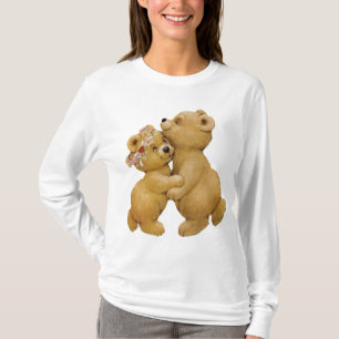 Niedliche Tanzenteddy-Bären T-Shirt