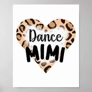 Niedliche Tanzmimi für das schwarze Herzstück am M Poster