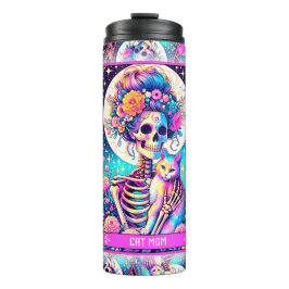 Niedliche Tarot Card Katze Mama/ Muttertag Thermosbecher