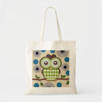 Niedliche Tasche von Grün und Braun