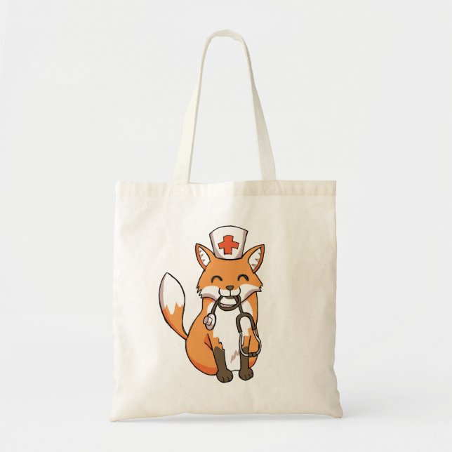 Niedliche Taschen-Tasche Doktor-Nurse Fox Tragetasche (Vorne)