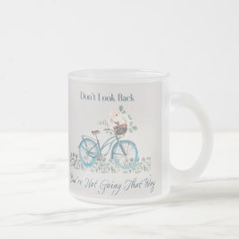 Niedliche Tasse aus Mattiertem Glas