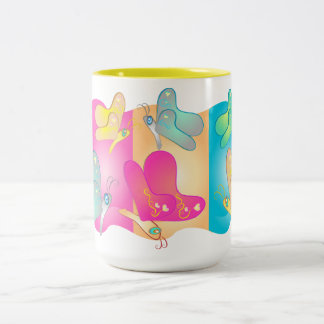 Niedliche Tasse der Schmetterlinge für Kinder