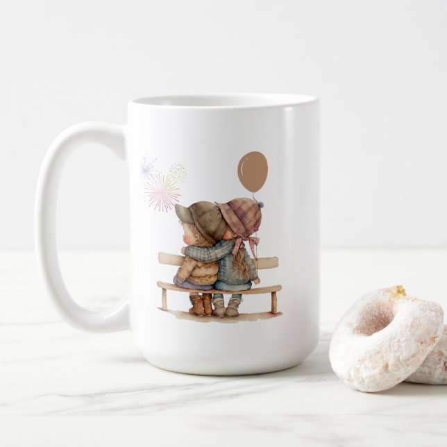 Niedliche Tasse für Jungen und Mädchen (Mit Donut)