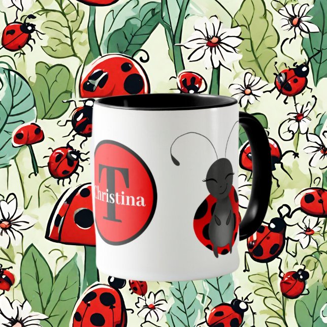 Niedliche Tasse für Ladybug-Liebhaber (Von Creator hochgeladen)