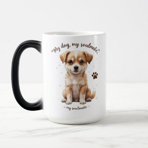 Niedliche Tasse für Welpenangebot Morphing (15 oz)