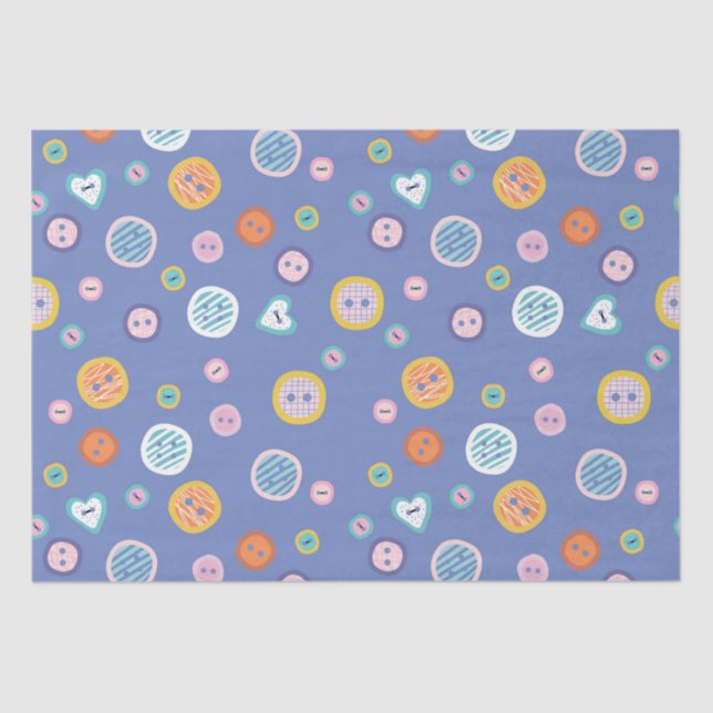 Niedliche Tasten Seidenpapier (Vorderseite)