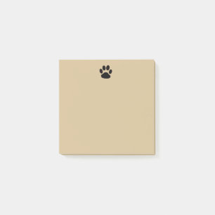 Niedliche Tatzen-Druck-Post-Itanmerkungen Post-it Klebezettel