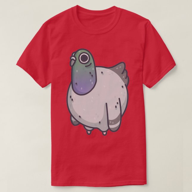 Niedliche Taube 15 T-Shirt (Design vorne)
