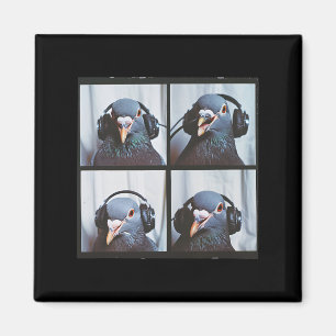 Niedliche Taube Autismus sensorischer Bird Autisti Magnet