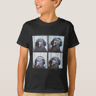Niedliche Taube Autismus sensorischer Bird Autisti T-Shirt