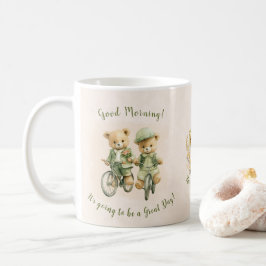 Niedliche Teddy-Bären-Tasse - Es wird ein großer T Kaffeetasse