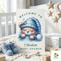 Niedliche Teddy Bear Baby Dusche
