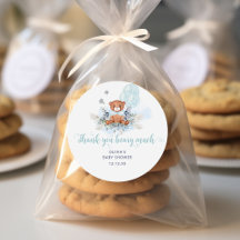 Niedliche Teddy Bear Boy Baby Dusche