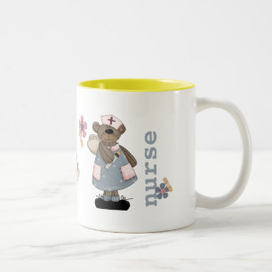 Niedliche Teddy Bear Individuelle Name Tasse für K