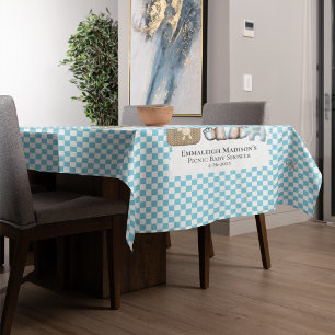 Niedliche Teddy Bear Picnic Baby Dusche Tischdecke