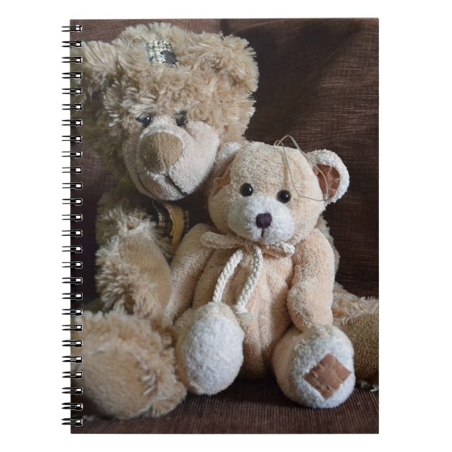 Niedliche Teddy Bears Notizblock (Vorderseite)