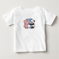 Niedliche Teddybären mit Panda