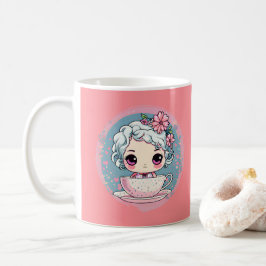 Niedliche Teecup Puppe Tasse